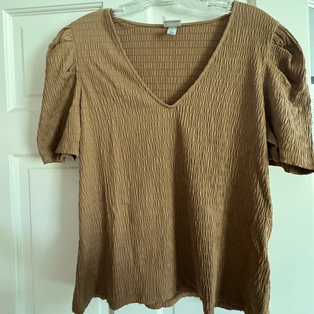 Smocked blouse